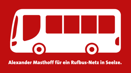 Alexander Masthoff für ein Rufbus-Netz in Seelze.