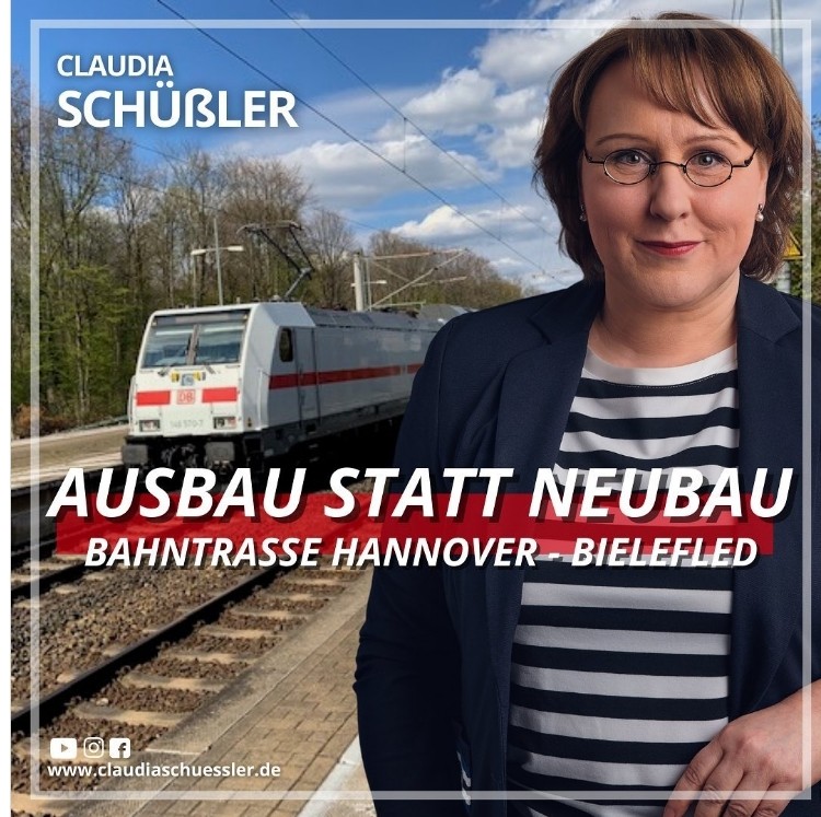 Cladia Schuessler Eisenbahntrasse